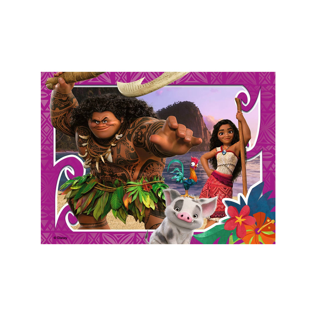 ფაზლი 12-16-20-24 ნაწილით Disney Vaiana 2 Ravensburger - Image 2