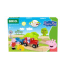 მატარებლის ნაკრები ფიგურებით Peppa Pig Train Set Brio