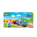 მატარებლის ნაკრები ფიგურებით Peppa Pig Train Brio
