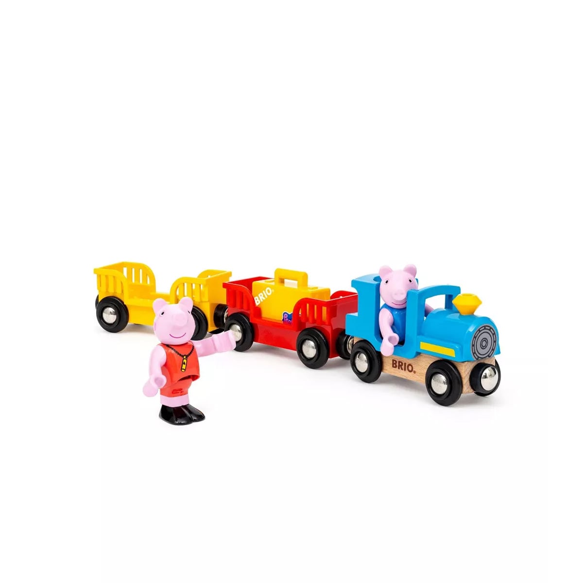 მატარებლის ნაკრები ფიგურებით Peppa Pig Train Brio - Image 2