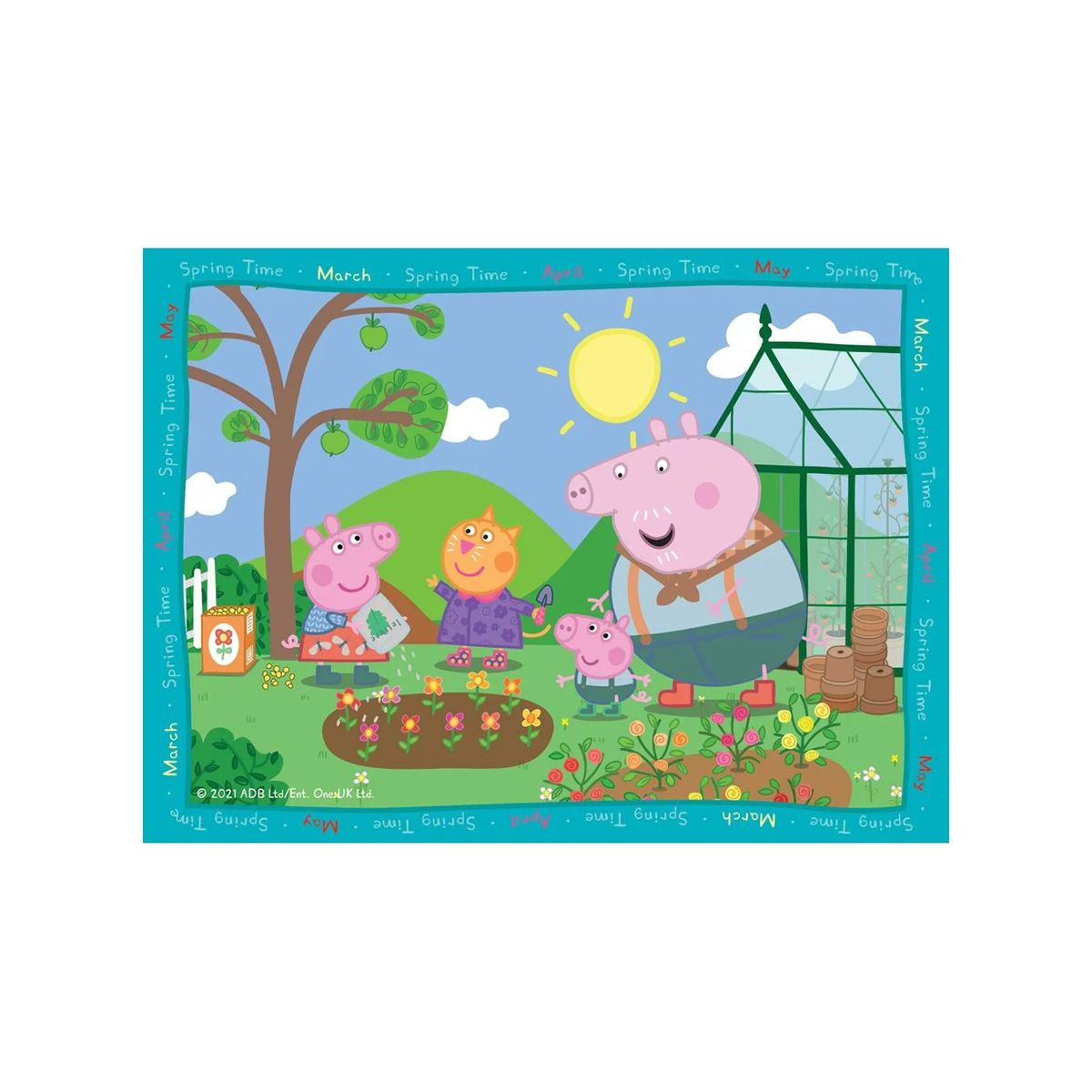 ფაზლი 12-16-20-24 ნაწილით 1x4 Peppa Pig Ravensburger - Image 6