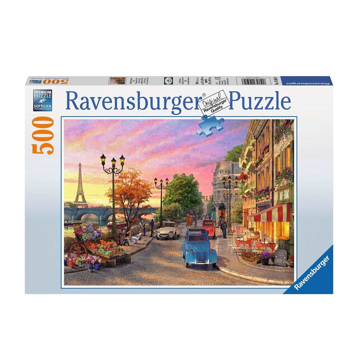 ფაზლი 500 ნაწილით A Paris Evening Ravensburger