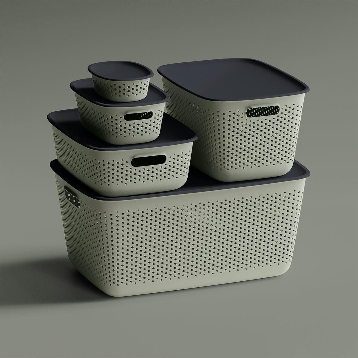 სათავსო კალათა 45 ლ OpenStore Orplast - Image 4