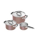 Zwilling Pink Pure Pots Set 1×3