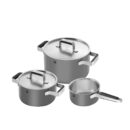Zwilling gray Pure Pots Set 1×3