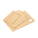 Kesper Cutting Board Set Bamboo 1x3