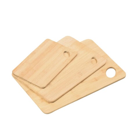 Kesper Cutting Board Set Bamboo 1x3