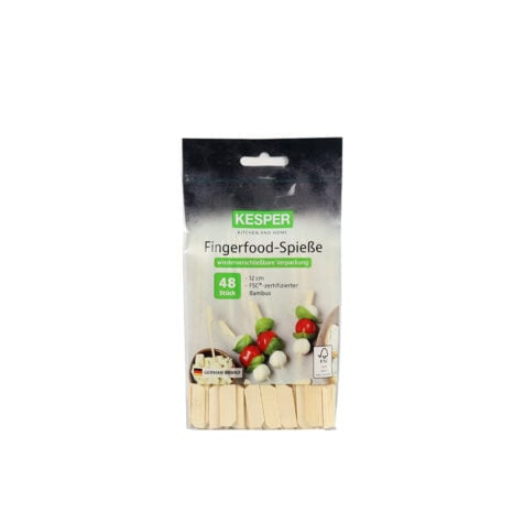 Finger food sticks, Bamboo 12CM 1x48