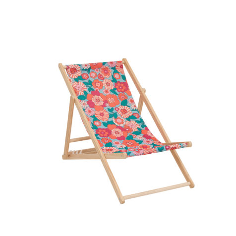 Atmosphera Cha Cha Pop Foldable Garden Deck Chair 87x84 CM