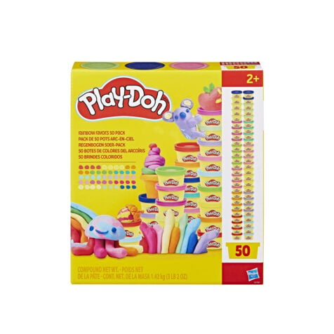 საძერწი ნაკრები 1x50 Rainbow Favors Multi-pack Play-Doh Hasbro