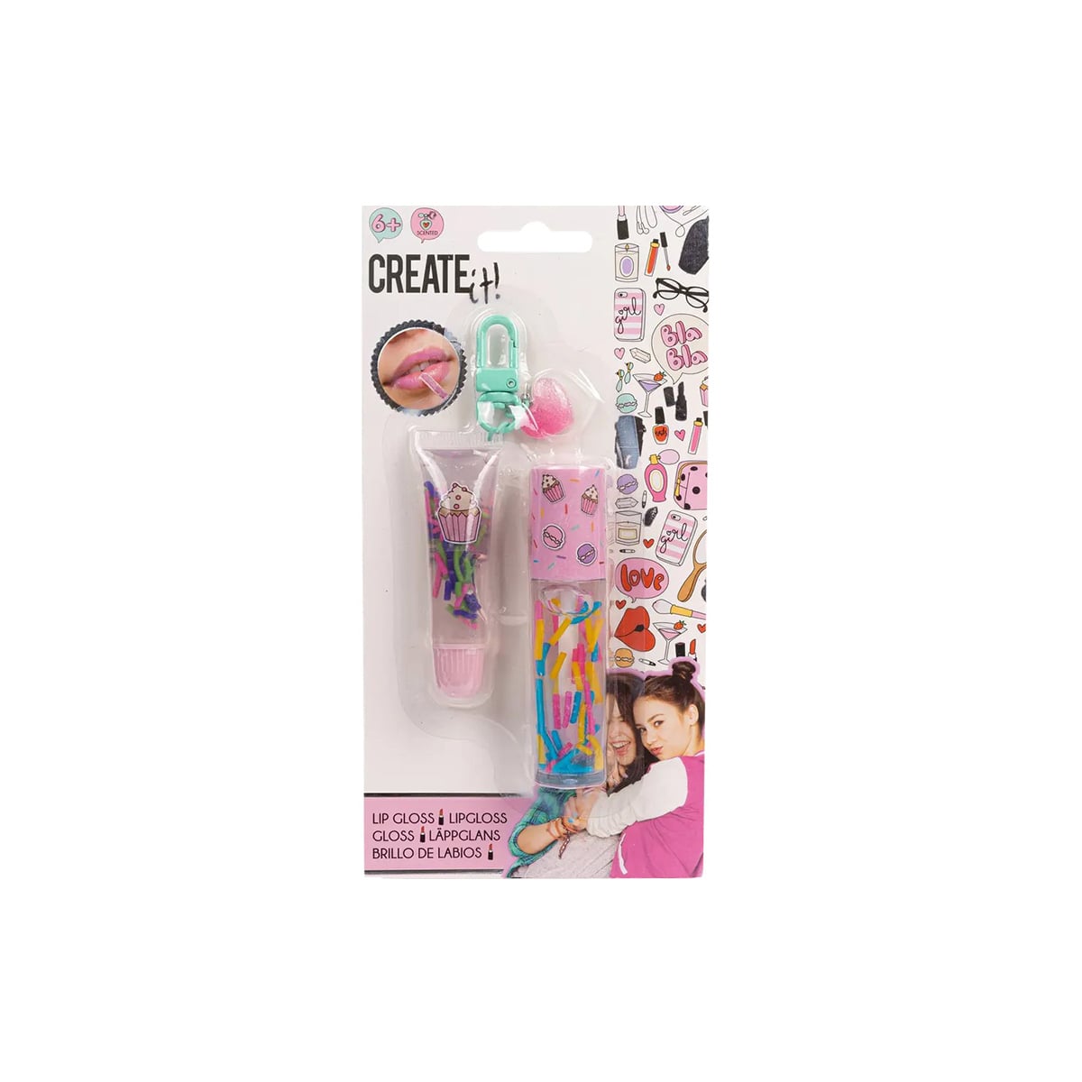ტუჩსაცხების ნაკრები 1x2 Beauty Create It!