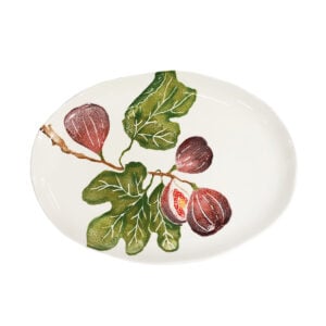 Ceramiche Fabbro Fig Platter 44x34 CM