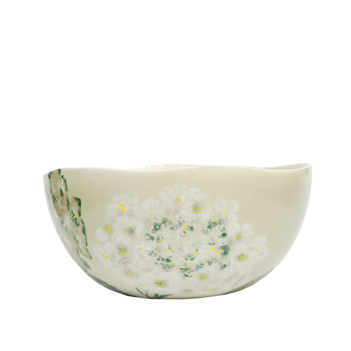 Ceramiche Fabbro Flowers Bowl 30 CM - Image 2