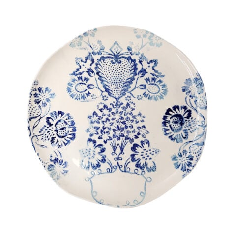 ლანგარი ლურჯი ორნამენტებით 36 სმ Ceramiche Fabbro