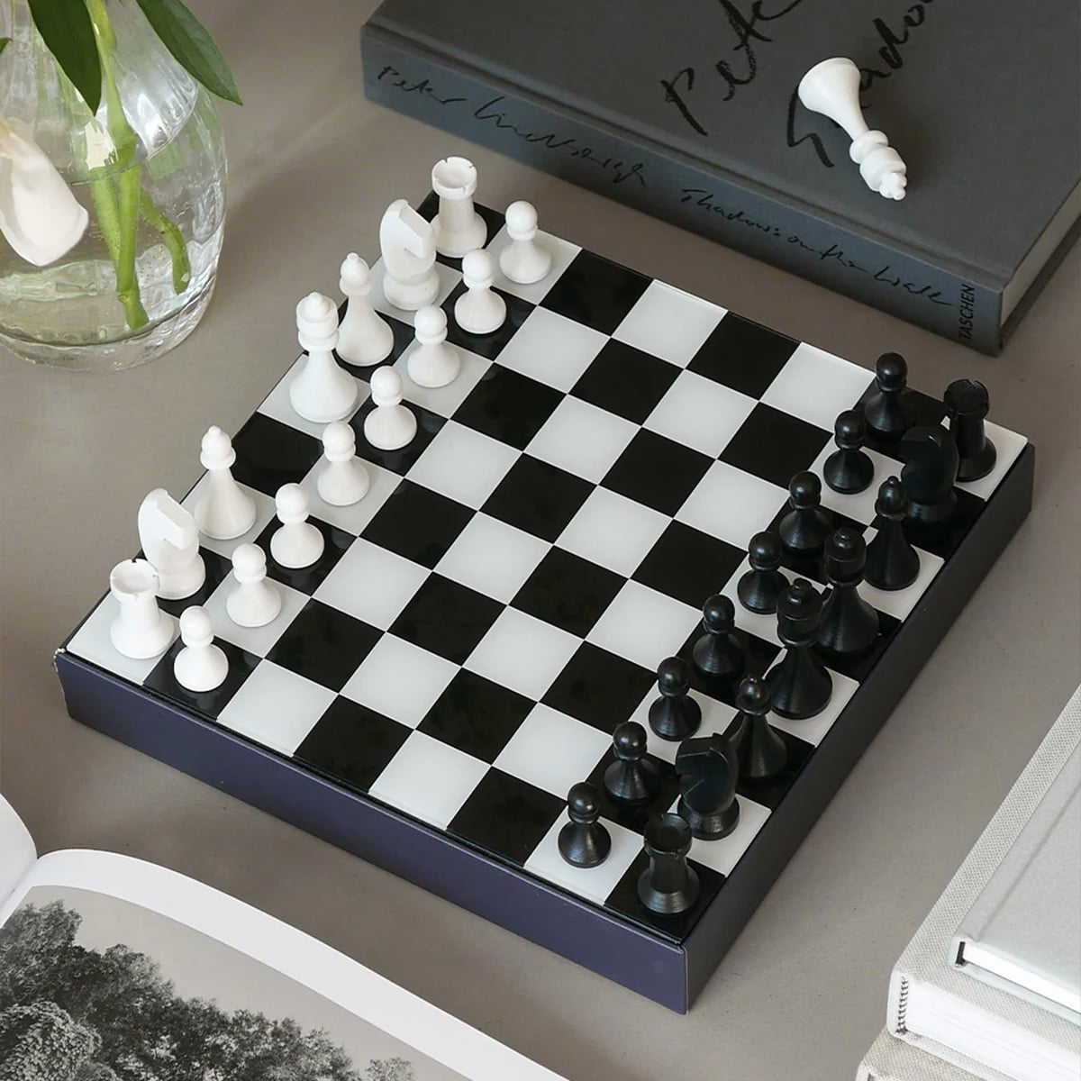 ჭადრაკი მუყაოს ყუთით The Art Of Chess Classic Printwork - Image 9