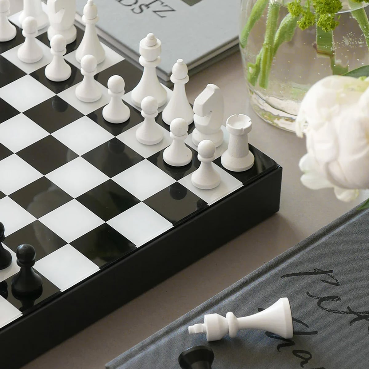ჭადრაკი მუყაოს ყუთით The Art Of Chess Classic Printwork - Image 7