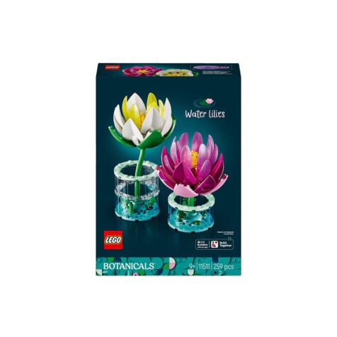 კუბიკები 259 ერთეული Water Lilies Botanical Lego 11511