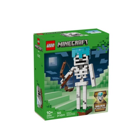 კუბიკების ნაკრები 502 ნაწილი The Skeleton Minecraft® Lego 21594
