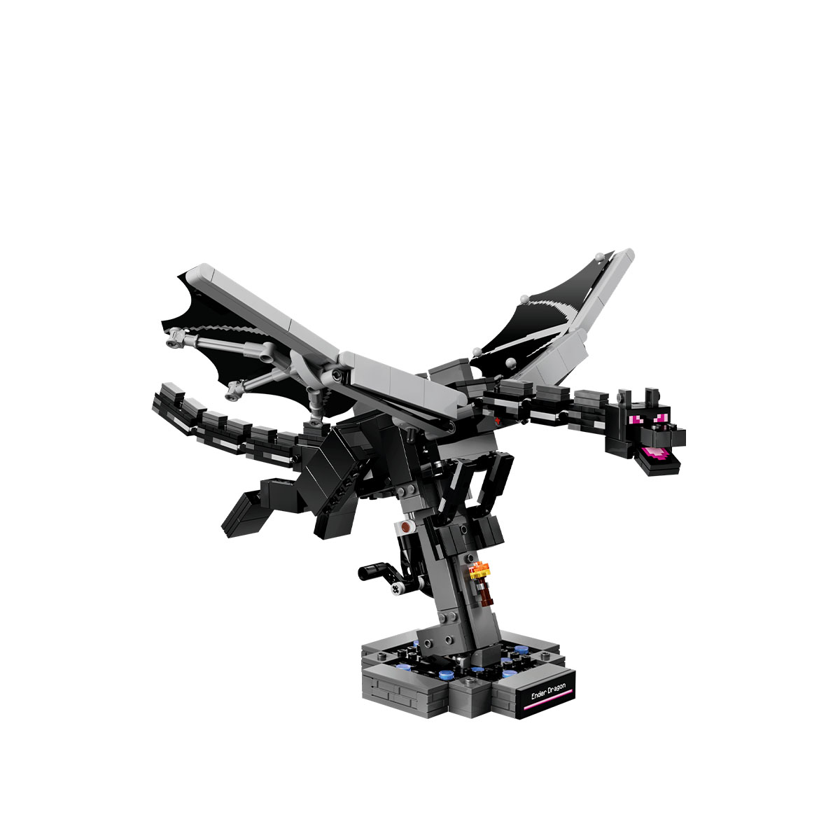კუბიკების ნაკრები 710 ნაწილი The Ender Dragon Minecraft® Lego 21595 - Image 4