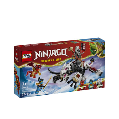 კუბიკები 232 ერთეული Zilvar and Grimtak the Dragon Beast Ninjago Lego 71853