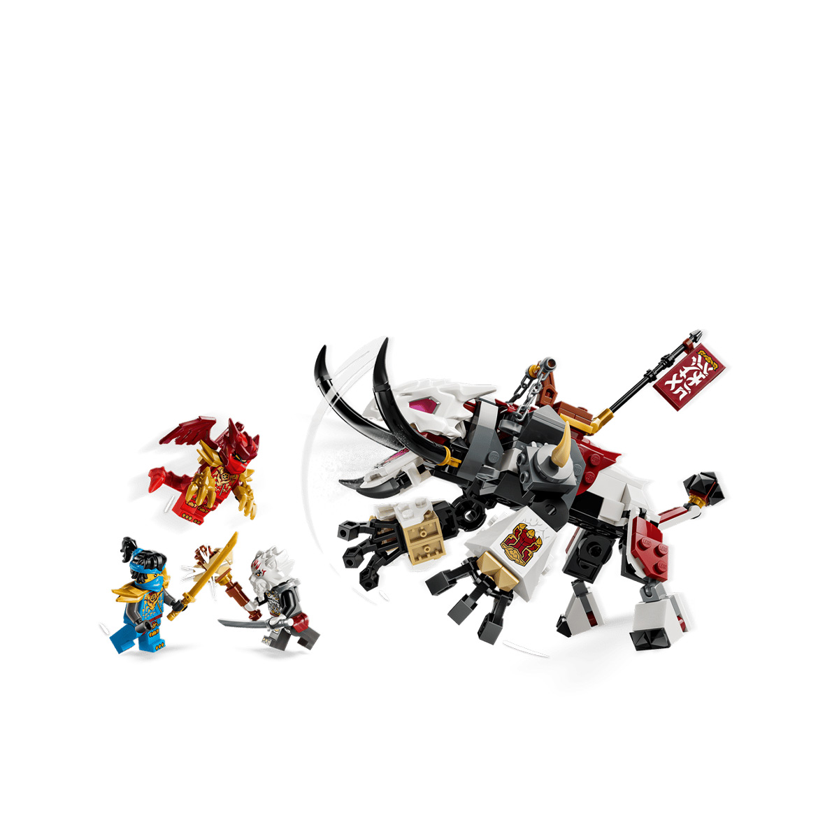 71853 Lego Ninjago Zilvar and Grimtak the Dragon Beast 232 Pieces