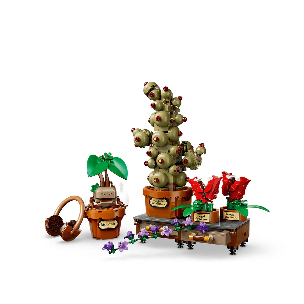 კუბიკების ნაკრები 817 ნაწილი Hogwarts™ Herbology Plants Harry Potter™ Lego 76474 - Image 2