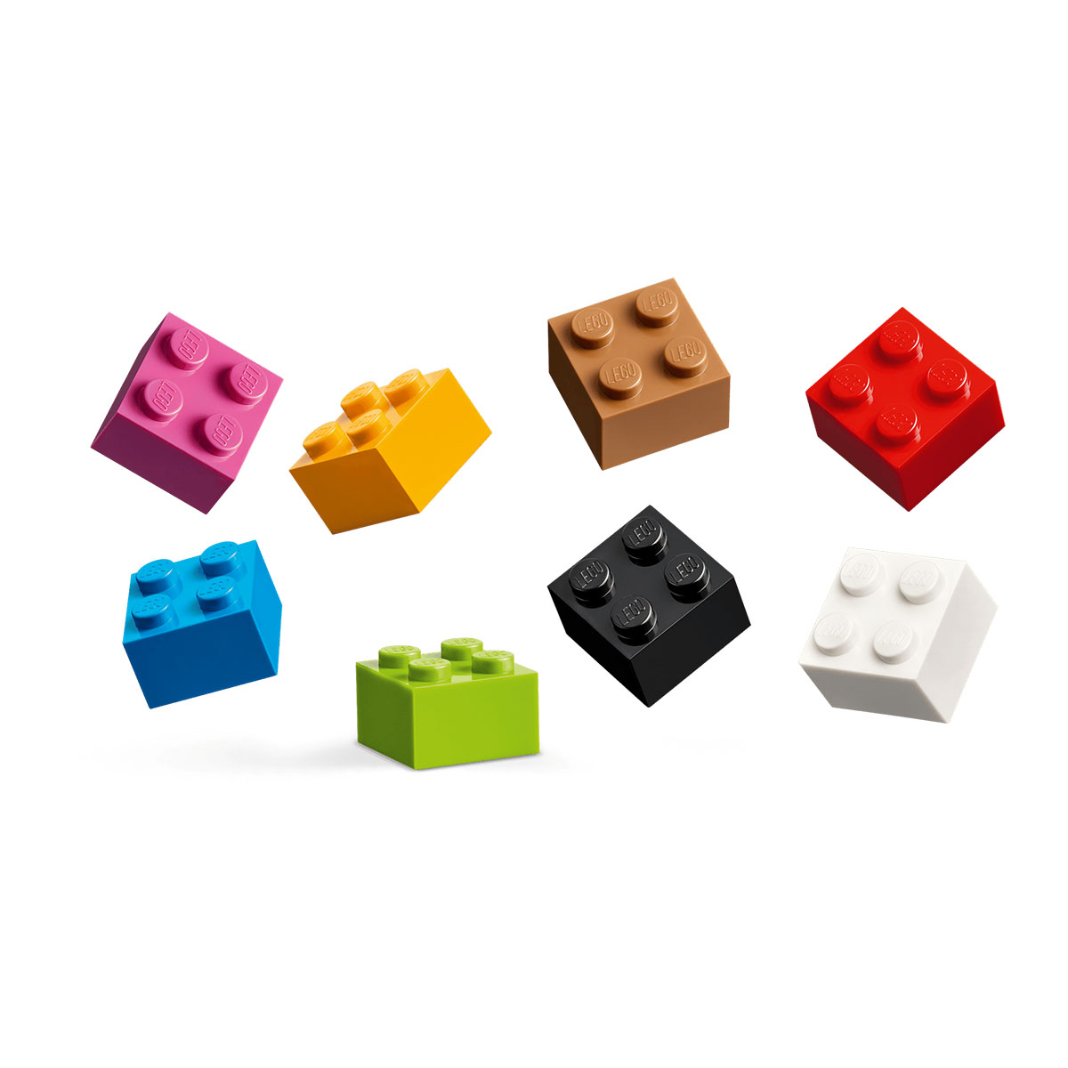 კუბიკების ნაკრები 820 ნაწილი Creative Colorful Bricks Classic Lego 11045 - Image 4