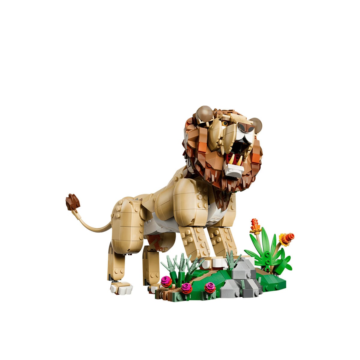 კუბიკების ნაკრები 839 ნაწილი Wild Animals: Majestic Lion Creator Lego 31386 - Image 2