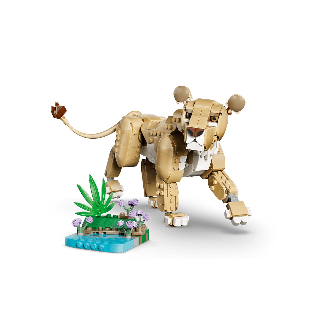 კუბიკების ნაკრები 839 ნაწილი Wild Animals: Majestic Lion Creator Lego 31386 - Image 3