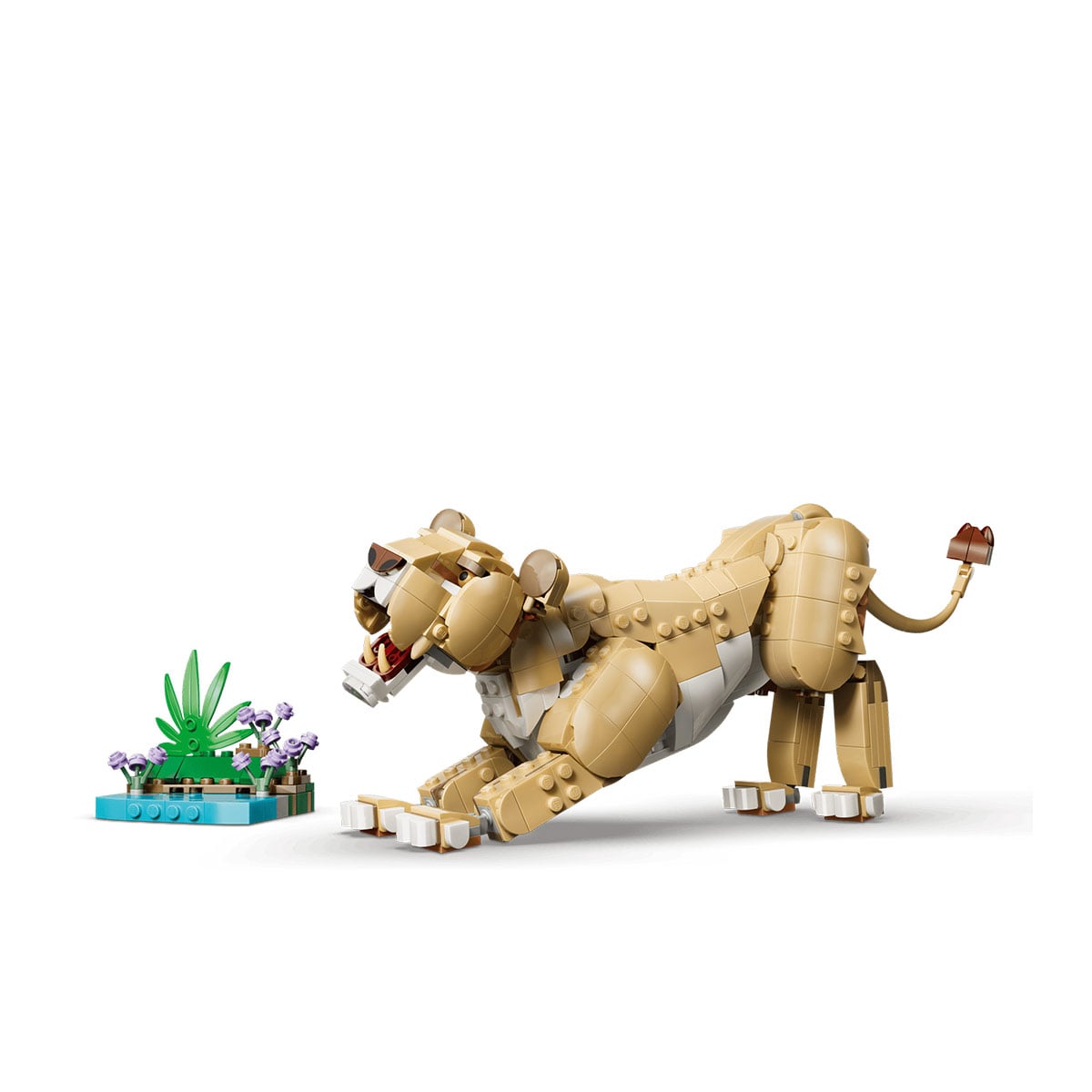 კუბიკების ნაკრები 839 ნაწილი Wild Animals: Majestic Lion Creator Lego 31386 - Image 6