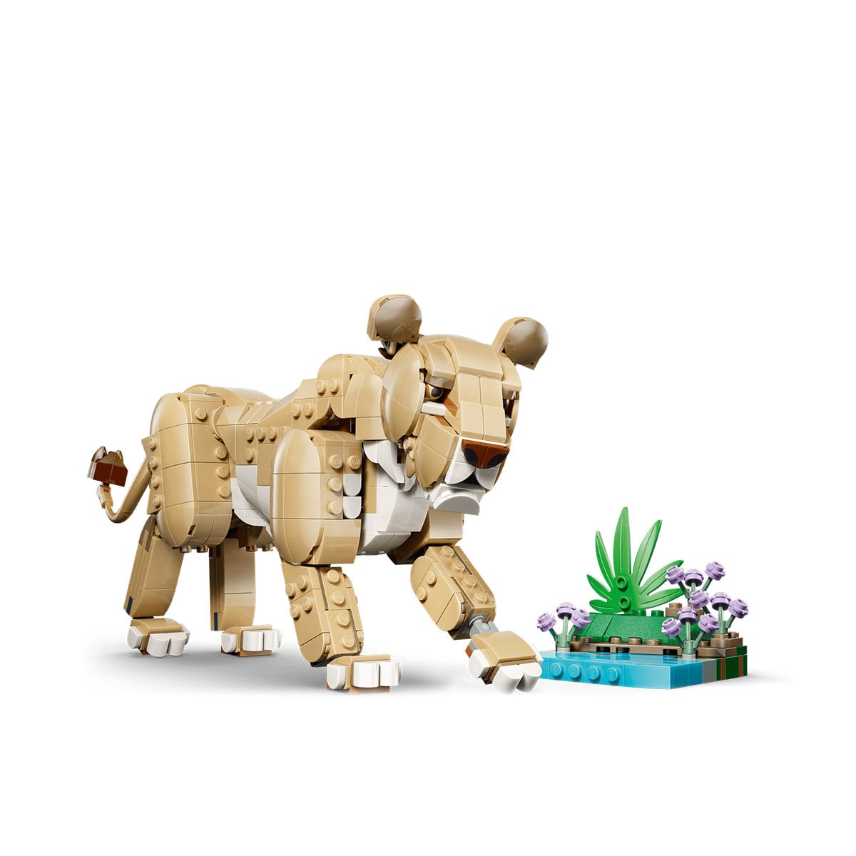 კუბიკების ნაკრები 839 ნაწილი Wild Animals: Majestic Lion Creator Lego 31386 - Image 8