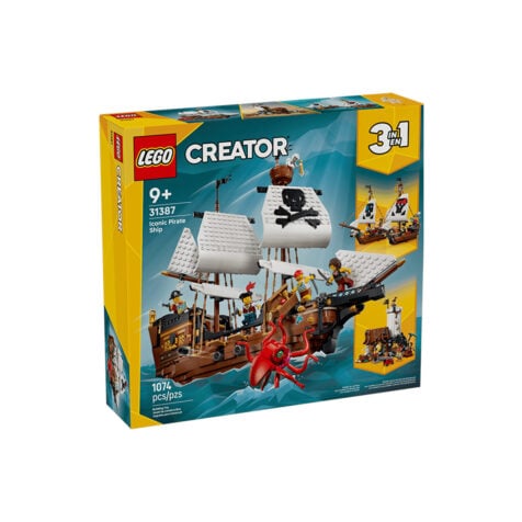 31387 Lego-Creator Iconic Pirate Ship 1074 Pieces