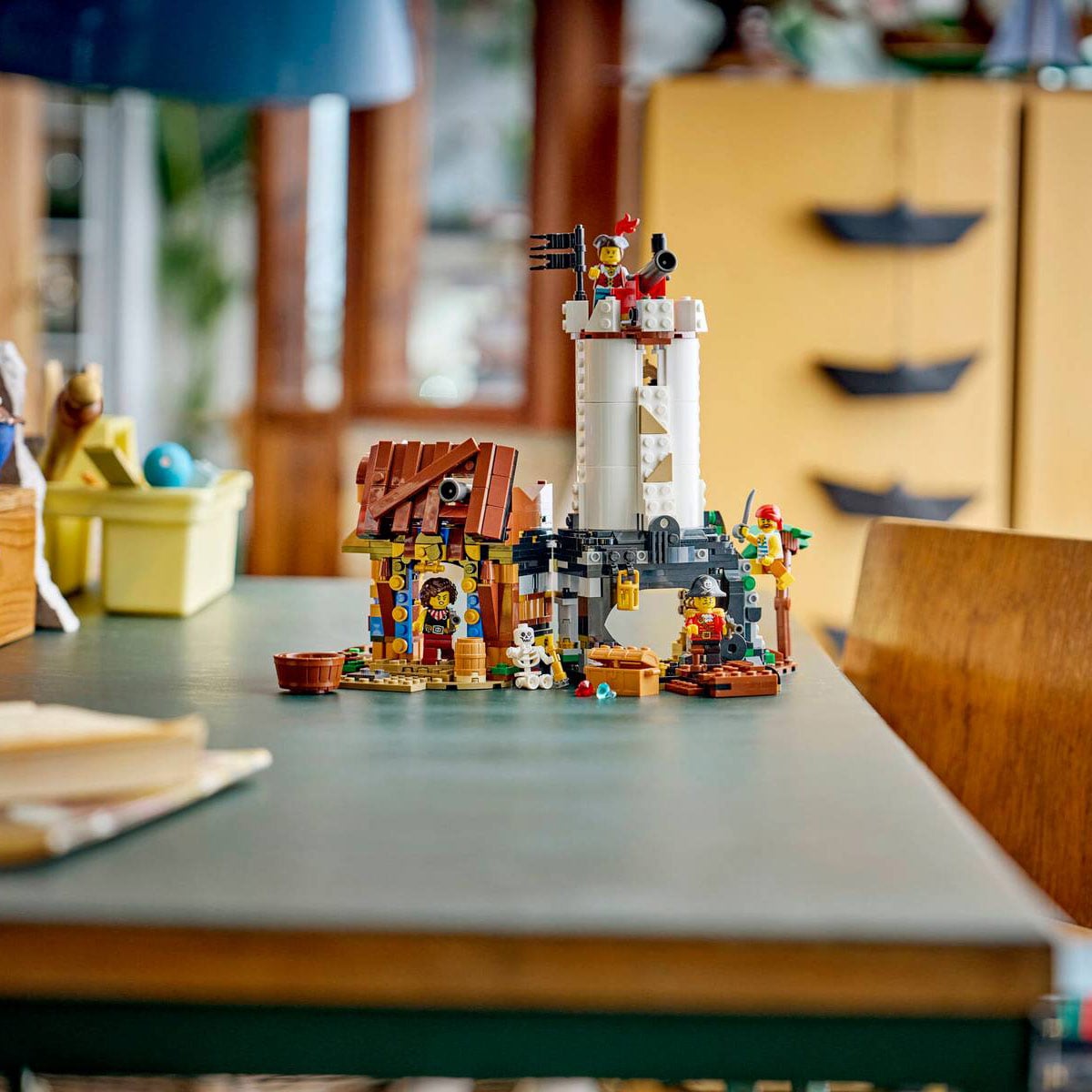 კუბიკების ნაკრები 1074 ნაწილი Iconic Pirate Ship Creator Lego 31387 - Image 13