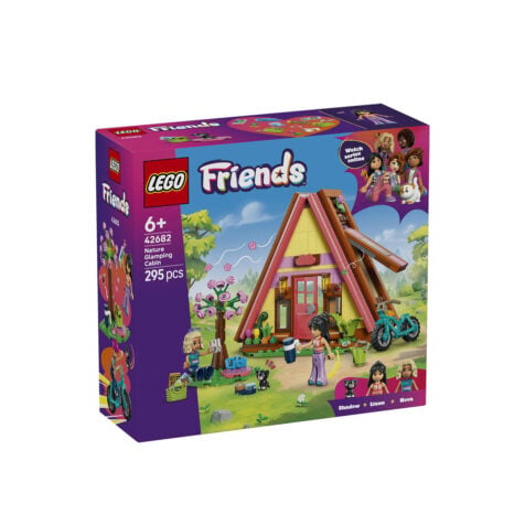 42682 Lego Friends Nature Glamping Cabin 295 Pieces