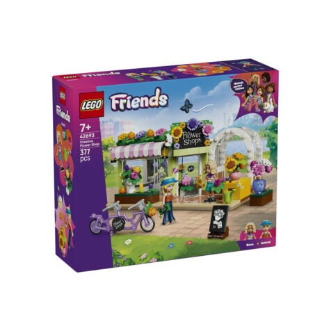კუბიკები 377 ერთეული Creative Flower Shop Friends Lego 42693