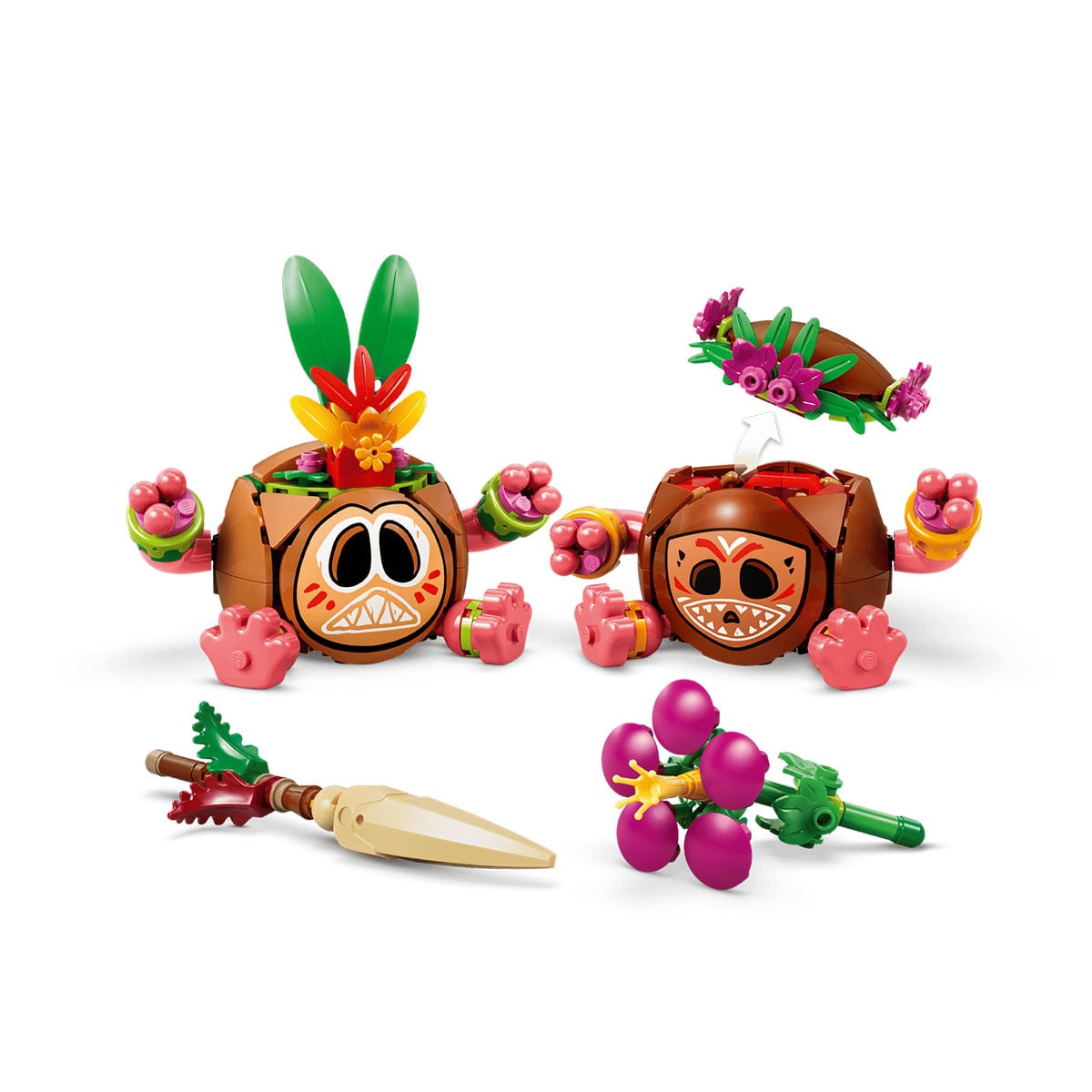კუბიკების ნაკრები 407 ნაწილი Kakamora Moana Disney Lego 43293 - Image 5