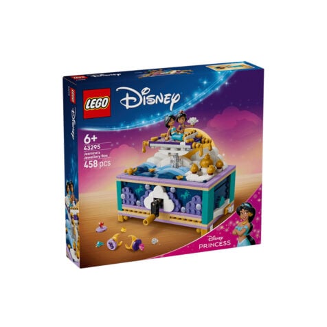 კუბიკების ნაკრები 458 ნაწილი Jasmine's Jewelry Box Disney Lego 43295