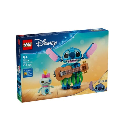 კუბიკების ნაკრები 713 ნაწილი Stitch & Scrump Disney Lego 43296