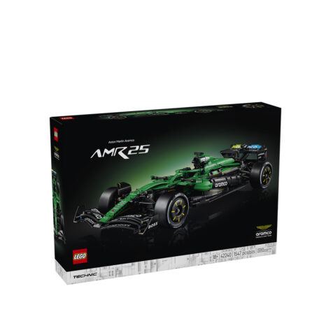 კუბიკების ნაკრები 1547 ნაწილი Aston Martin Aramco AMR25 F1® Car Technic Lego 42240