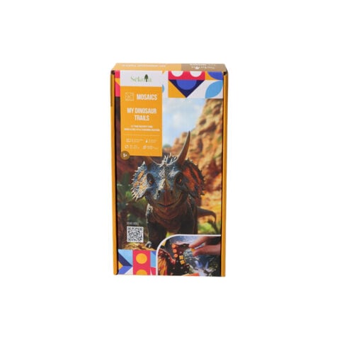 ასაწყობი ნახატი თვლებით My Dinosaur Trails Sekoia