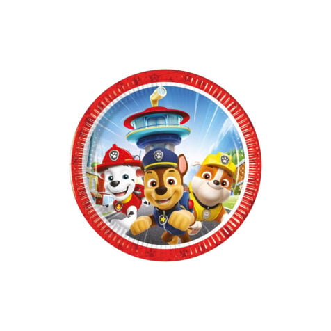 Procos Paw Patrol Rescue Heroes Party Plates 20 CM 1x8