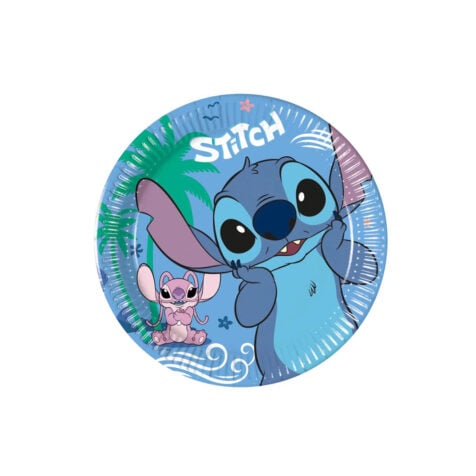 Procos Disney Lilo and Stitch Angel Party Plates 20 CM 1x8