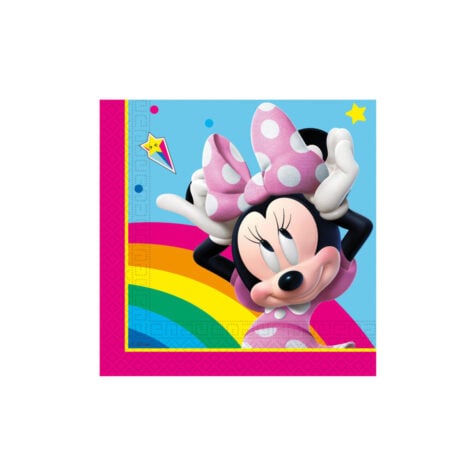 Procos Disney Minnie Mouse Party Napkins 33x33 CM 1x20