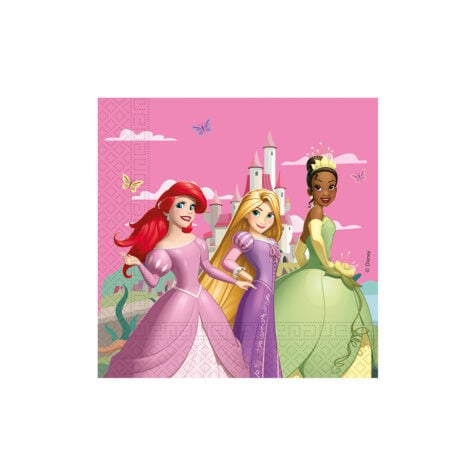 Procos Disney Princess Party Napkins 33x33 CM 1x20