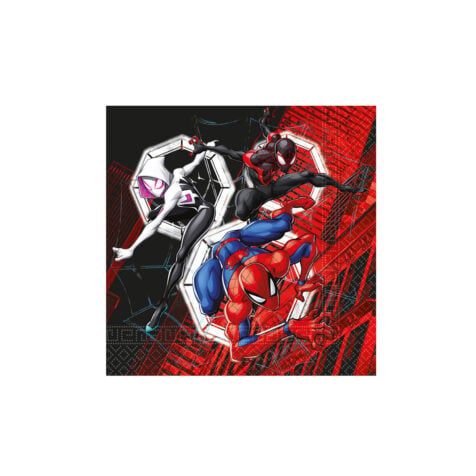 Procos Spiderman Party Plates 33x33 CM 1x20