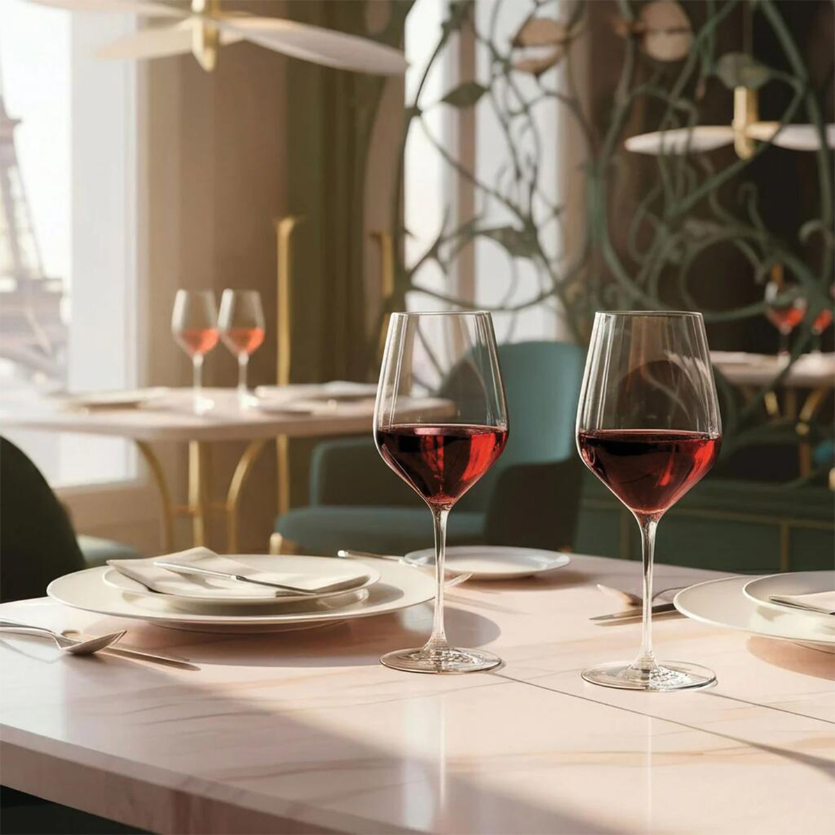 ჭიქა ღვინის 380 მლ 1x6 Mylla Chef & Sommelier - Image 4