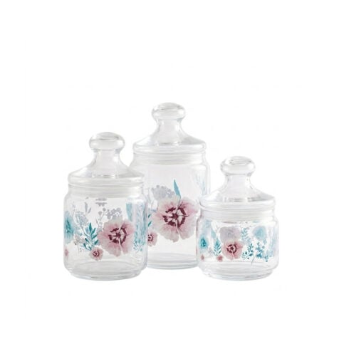 Luminarc Subline Glass Jar Set 1x3