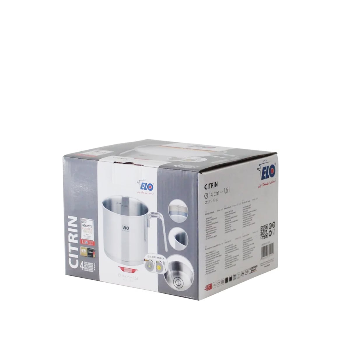სარძევე უჟანგავი ფოლადის 1.6 ლ Citrin ELO - Image 3