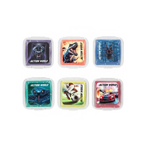 TOP Model-Action World Kneadable Eraser 4.5x4.4x1.5 CM