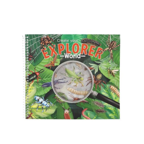 ალბომი რელიეფური სტიკერებით 24x21 სმ Explorer TOP Model